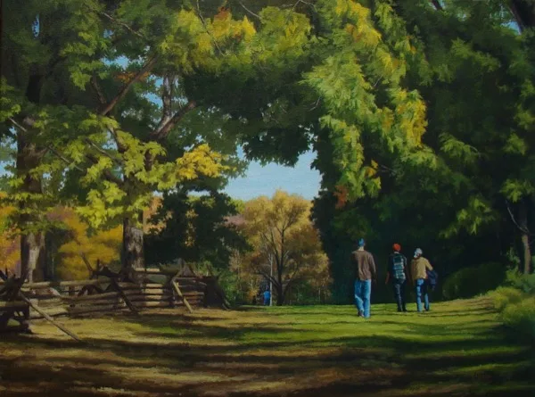 Early Autumn at Jockey Hollow