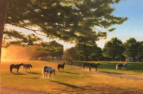 Early Morning at Lord Stirling Stable